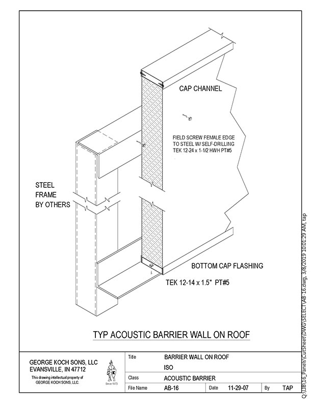 AB-16 Wall on Roof