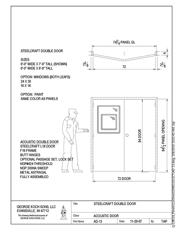 AD-13 Double Door
